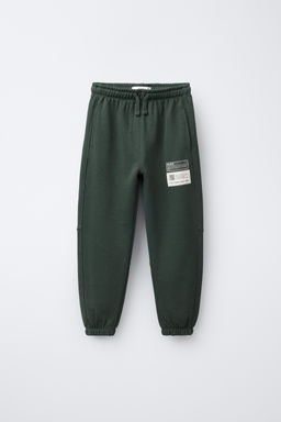 HOODIE AND LABEL JOGGERS SET - Zara фото 4