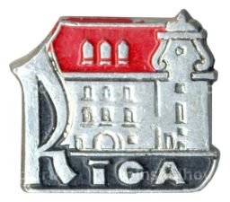Значок Рига