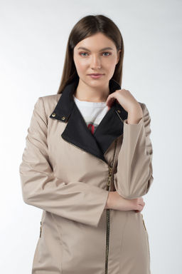 03-2013 Плащ женский (пояс) - El podio фото 5