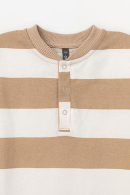 КР 6502/кунжут,полоска к476 полукомбинезон д/мал яс - Crockid фото 2