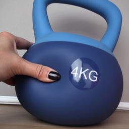 Гиря мягкая Woohooo Soft Power/ 4 кг/ фиолетовый / уп1 - Галеонтрейд фото 3