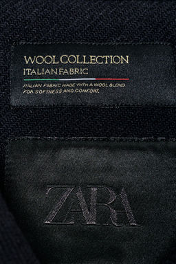 LONG WOOL BLEND COAT ZW COLLECTION - Zara фото 6