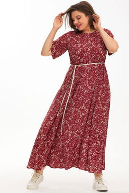 Платье BegiModa 1039 вино  фото 8