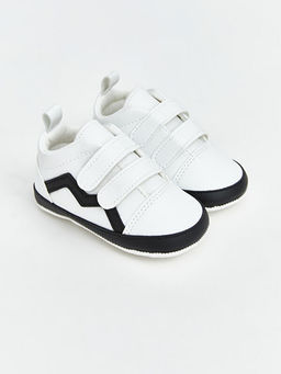 Deri G?r?n?ml? Erkek Bebek Spor Ayakkab?