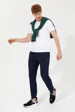 Мужские темно-синие вязаные брюки - U.s. polo assn фото 3