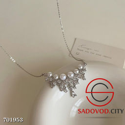 Женское колье бижутерия