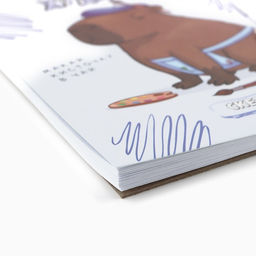 Скетчбук А5, 40 листов, 100 г «Капибара»