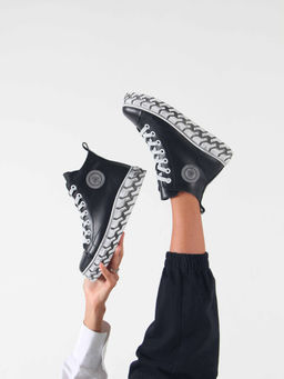 Ботинки 213.icebergw. black/Байка