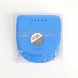 Цена за 2 шт. Контейнер для протезов, стоматологический, 8.5×8×2.7 см, МИКС