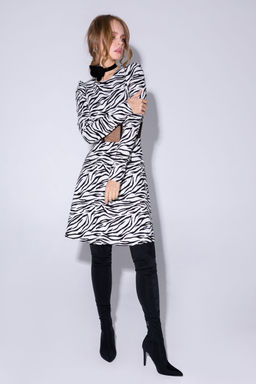 Платье Pirs 4495 черно- белый  фото 7