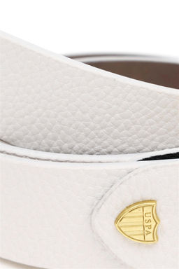 Женский белый пояс - U.s. polo assn фото 4