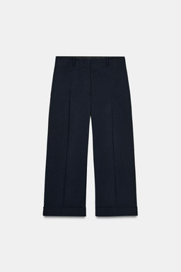 ZW COLLECTION PINSTRIPED TROUSERS