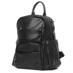 825-3 black, женский рюкзак из экокожи Barcelo Biagi