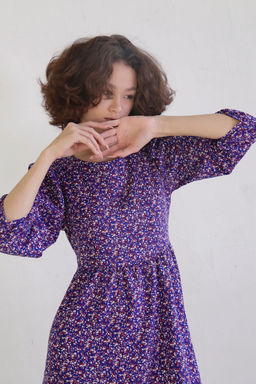 Платье с присборенной юбкой - Martichelli фото 8