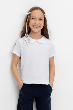К 302494/белый блузка для дев