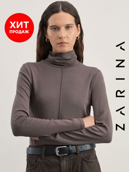 Водолазка из модала со швом / Zarina