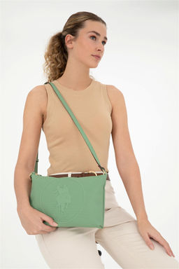 Женская зеленая сумка