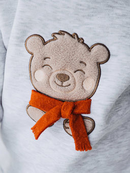 Свитшот Мишка утепленный 0+ - Bungly фото 3