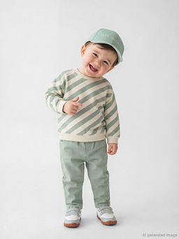 Erkek Bebek Sweatshirt ve Pantolon