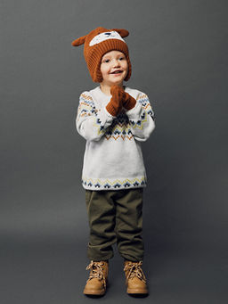 Beli Lastikli Basic Erkek Bebek Jogger Pantolon