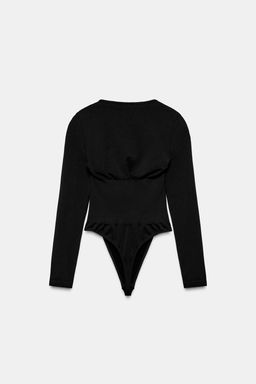 SCULPTED SKI COLLECTION BODYSUIT - Zara фото 7