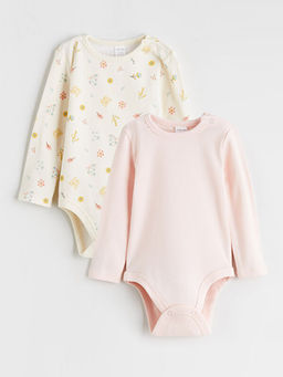 Bisiklet Yaka K?z Bebek ??t??tl? Body 2li