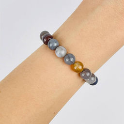 Браслет из ботсванского Агата - Радуга самоцветов фото 2