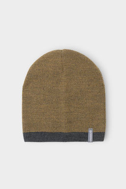 КВ 20356/темная горчица шапка дет