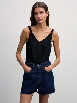 Джинсовые шорты mom fit / Zarina фото 2