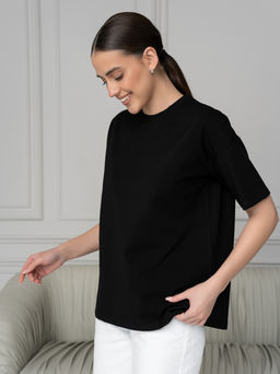 Футболка унисекс Оверсайз, цв. Черный