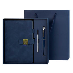 Ежедневник + ручка шариковая + стержень + пакет бумажный (набор подарочный), А5, 96 л., арт. 71214/