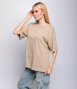 Футболка #БШ2019 (1), бежевый