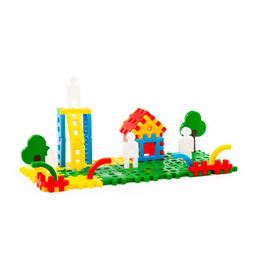 Конструктор Луна-парк 1 (118 элементов) (в ведёрке) - Полесье фото 4