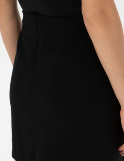 Siyah A Kesim Dokuma Etek - Pierre cardin фото 6