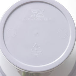 Цена за 2 шт. Кашпо для цветов со вставкой «Порто», 1 л, цвет серый