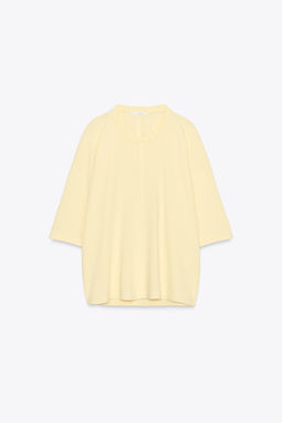 WASHED OVERSIZE T-SHIRT - Zara фото 12