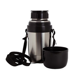 Термос "Дорожный" ДС-0,75л. с широким горлом на ремне арт.1с667 Аша