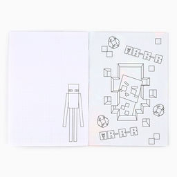 Цена за 10 шт. Блокнот раскраска А5, 8 страниц «Настоящему герою»