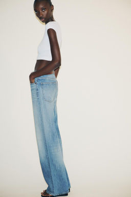 COTTON MODAL CROP T-SHIRT - Zara фото 9