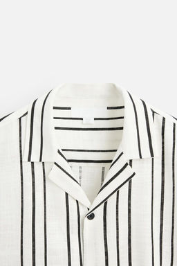 STRIPED FLOWING SHIRT - Zara фото 9