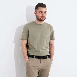 Ремень мужской, ширина 3,5 см, автомат, цвет чёрный - Simaland фото 4