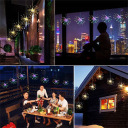 Гирлянда Фейерверк 5 шт (500 L) (арт. HZ-89) - Ип лебедев о.ю фото 8