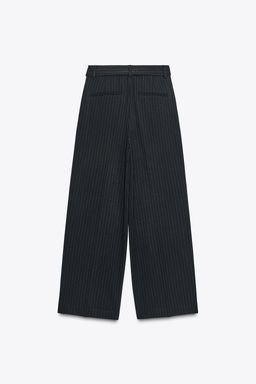 PLEATED TROUSERS WITH BELT - Zara фото 7