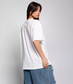 Футболка #КТ66-16, белый - Dommod фото 3