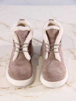 Ботинки 308.927be.Капучино замша з/мех