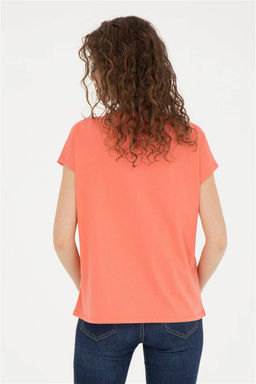 Женская футболка с цветком граната - U.s. polo assn фото 5