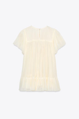 EMBROIDERED FLUID TOP - Zara фото 8