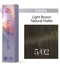 Illumina Color 5/02 светло-коричневый натурально матовый, Wella Professionals
