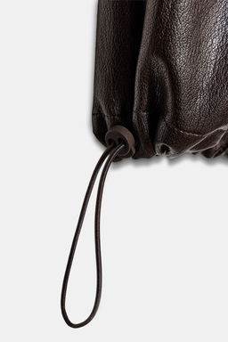 FAUX LEATHER TROUSERS - Zara фото 9