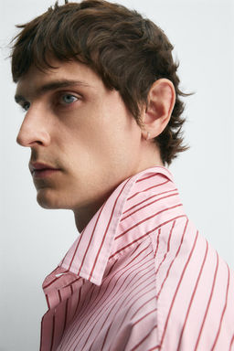 MICKEY MOUSE PATCH STRIPED SHIRT HARRY LAMBERT FOR ZARA X DISNEY  фото 5